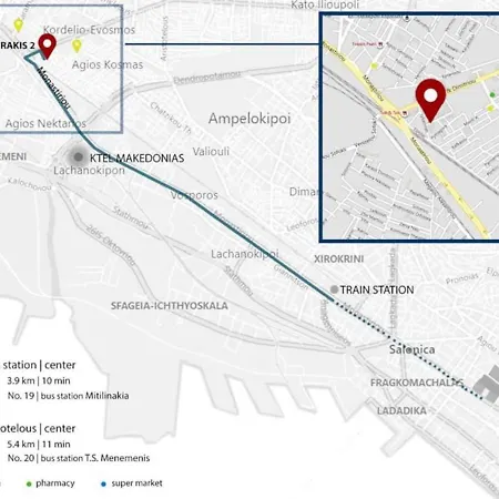 φωτεινό κοντά στον σταθμό κτελ θεσσαλονίκης * Thessaloniki